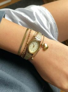 Vintage watch for girls
