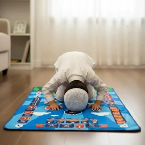 Educational Muslim Prayer Mat For Kids