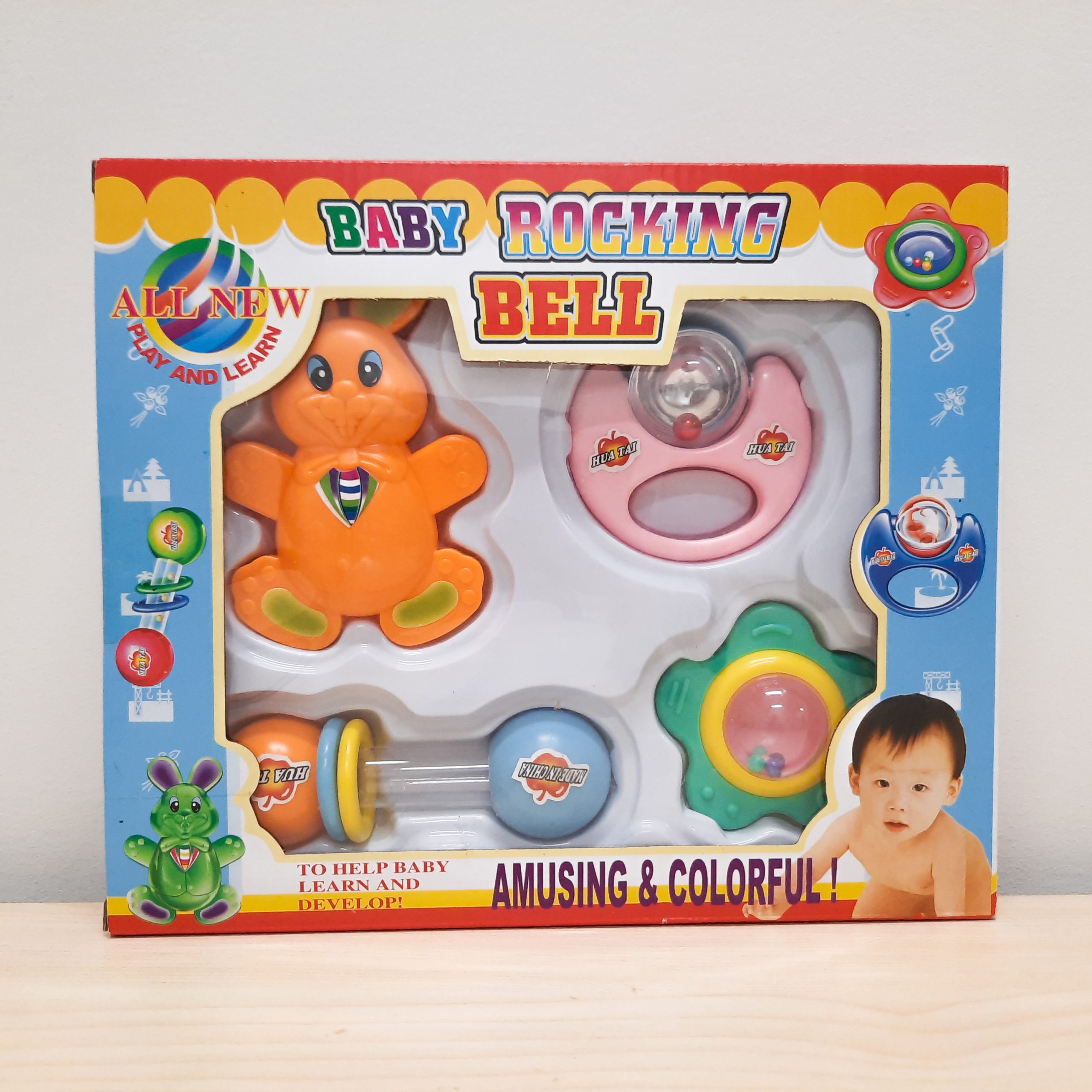 Baby Rattle set pack of 4