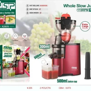 DSP Slow Press Juicer Extractor Machine
