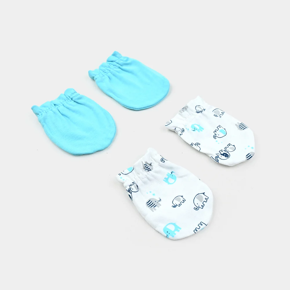 Infant Cotton Interlock Mitten Set