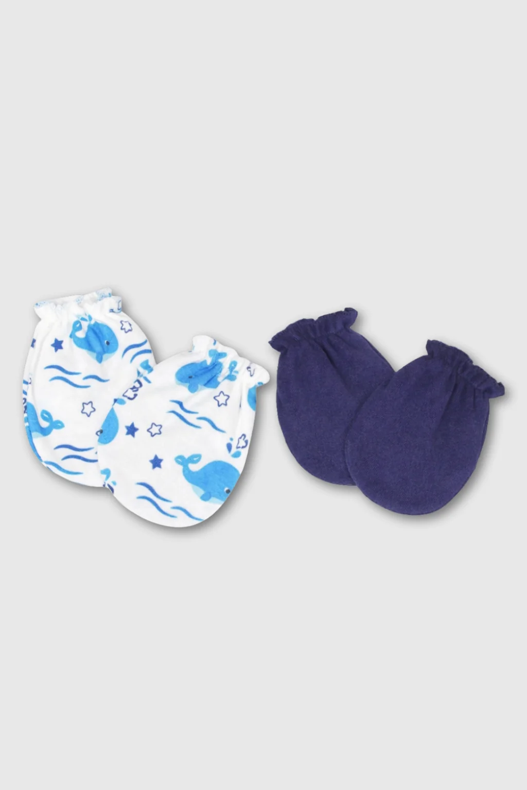 Infant Cotton Interlock Mitten Set