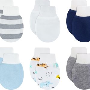 Infant Cotton Interlock Mitten Set