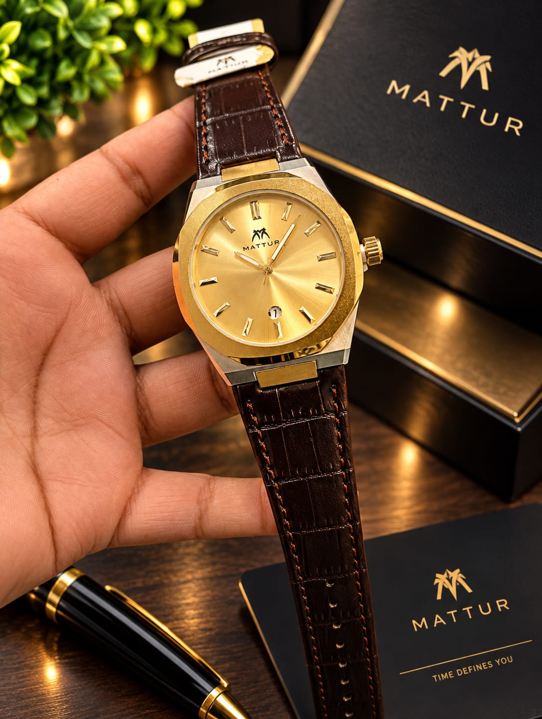 Buy the Best Quality Luxury Matturi Watch with Working Date in Pakistan at DayShop.pk. Most Affordable Price With Fast Shipping in All Over Pakistan