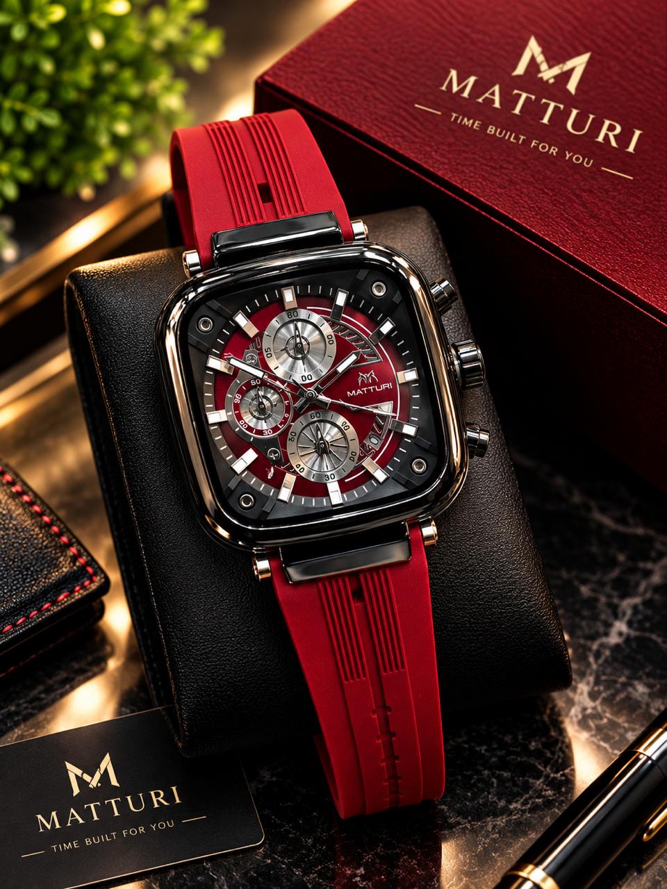 Buy the Best Quality Matturi Chronograph Watch Leather Strap in Pakistan at DayShop.pk. Most Affordable Price With Fast Shipping in All Over Pakistan
