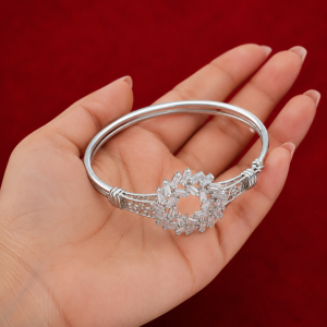 Ornate Crystal Bangle
