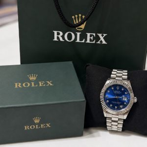 Rolex Datejust dial fluted bezel Jubilee