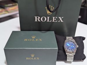 Rolex Datejust dial fluted bezel Jubilee